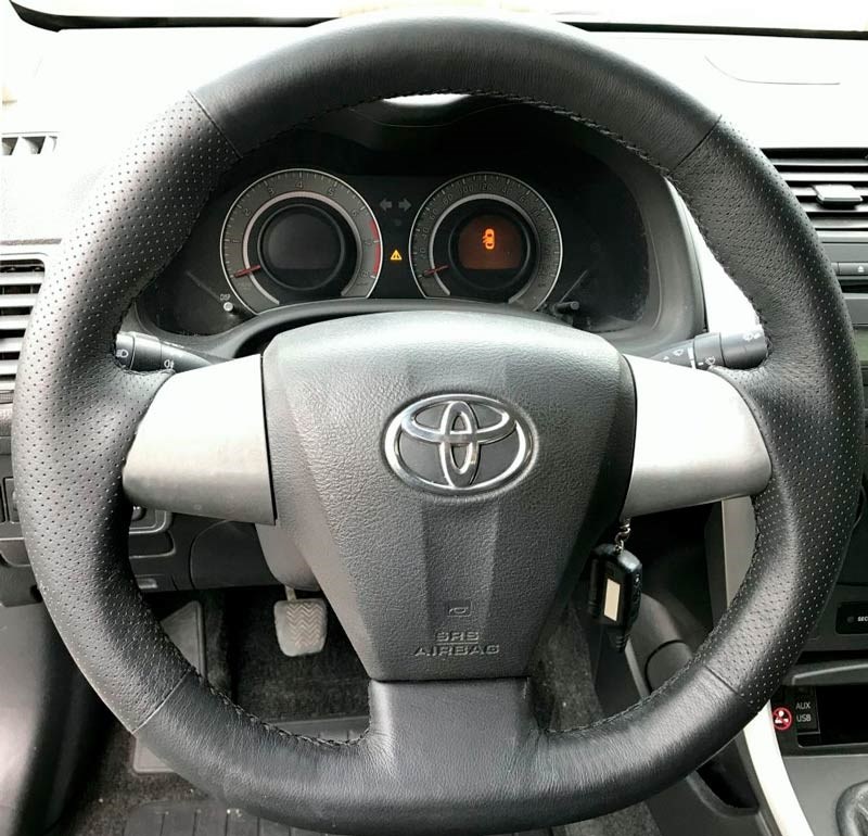 Оплетки из экокожи для Toyota Corolla E180 (2016-2019)