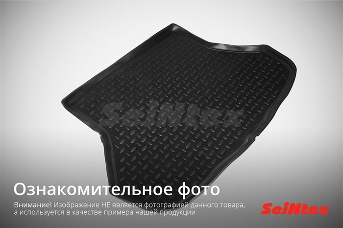 резиновый коврик в багажник Lada X-Ray - фото
