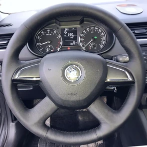 {{photo.Alt || photo.Description || 'Оплетка на руль из натуральной кожи Skoda Rapid I (2012-2013)'}}