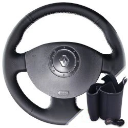 {{photo.Alt || photo.Description || 'Оплетка на руль Renault Megane 2 2003-2008 из экокожи Altona'}}