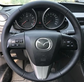 {{photo.Alt || photo.Description || 'Оплетка на руль из натуральной кожи  Mazda 6-II 2010-2013'}}
