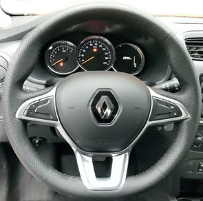 {{photo.Alt || photo.Description || 'Оплетка на руль из натуральной кожи Renault Sandero II (2018-н.в.)'}}