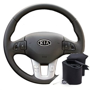 {{photo.Alt || photo.Description || 'Оплетка на руль для Kia Sportage 3 (2010-2016) для замены кожи'}}