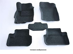 Ворсовые коврики 3D для Тойота Камри XV 70 - фото