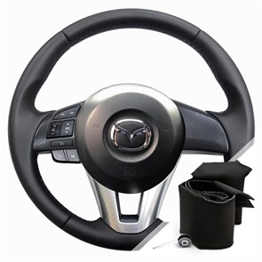 {{photo.Alt || photo.Description || 'Оплетка на руль для Mazda 3 (2013-2016) для замены штатной кожи'}}