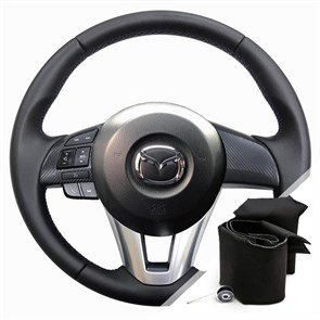 {{photo.Alt || photo.Description || 'Оплетка на руль для Mazda 6 (2012-2018) для замены штатной кожи'}}