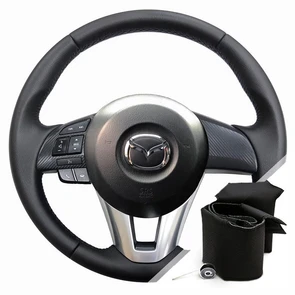 {{photo.Alt || photo.Description || 'Оплетка на руль для Mazda 2 (2015-2018) для замены штатной кожи'}}