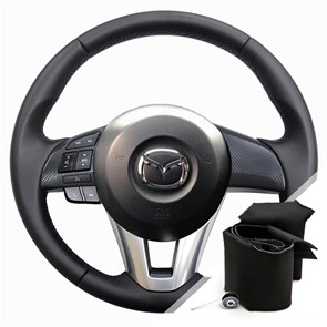 {{photo.Alt || photo.Description || 'Оплетка на руль для Mazda CX-5 (2011-2017) для замены штатной кожи'}}