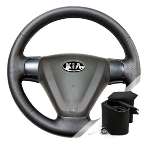 {{photo.Alt || photo.Description || 'Оплетка на руль Kia Rio 2 (2005-2009) для резинового руля'}}