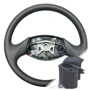 {{photo.Alt || photo.Description || 'Оплетка на руль Hyundai Accent МТ0, МТ1, МТ2, AТ4 без подушки безопасности серая'}}