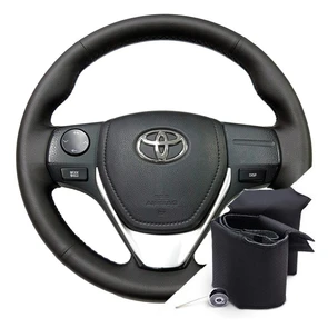{{photo.Alt || photo.Description || 'Оплетка на руль Toyota Corolla XI из экокожи Altona (2012-2018)'}}