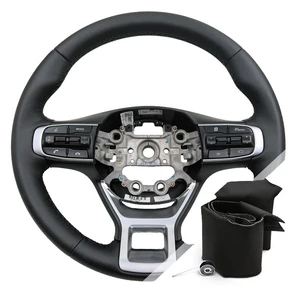 {{photo.Alt || photo.Description || 'Оплетка на руль Kia K5 (2019-2023) для замены штатной кожи'}}