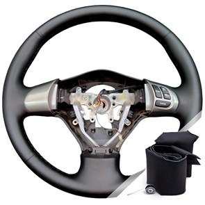 {{photo.Alt || photo.Description || 'Оплетка на руль Subaru Legacy (2006-2009) для замены штатной кожи'}}
