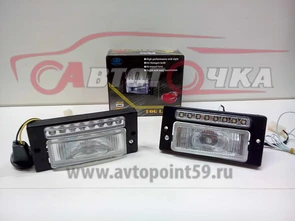 {{photo.Alt || photo.Description || 'Противотуманные фары c ДХО на ВАЗ 2114 - 2110'}}