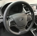 Оплетка на руль из натуральной кожи Hyundai Solaris II 2017-н.в. 3014