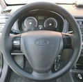 Оплетка на руль из натуральной кожи Hyundai Verna II 2005-2010 3017