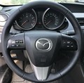 Оплетка на руль из натуральной кожи Mazda CX-7 2009-2012 - фото 10944