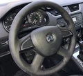 Оплетка на руль из натуральной кожи Skoda Yeti I (2013) 3066