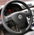 Оплетка на руль из натуральной кожи Volkswagen Passat B6 (2005-2010) 3074