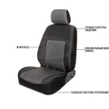 Чехлы из экокожи-жаккарда для Chevrolet Lanos (2005-2009) 3451