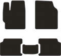 Черные коврики EVA для Лада Веста - фото