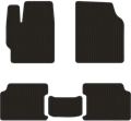 Черные коврики EVA для Лада Веста Кросс - фото