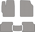 Серые автоковрики EVA Lada Xray Cross - фото