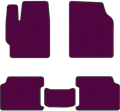 Фиолетовые коврики EVA для Лада Гранта лифтбек - фото