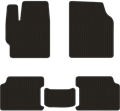 Черные автоковрики EVA Лада Приора универсал - фото