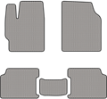 Серые автоковрики EVA Skoda Octavia A7 - фото