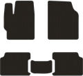Черные автоковрики EVA Skoda Octavia A5 - фото