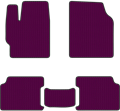 Фиолетовые коврики EVA для Skoda Kodiaq - фото