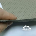 светло-серая перфорированная экокожа altona изображение