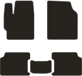 EVA коврики для Toyota Camry V50 черные - фото