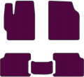 EVA коврики для Тойота Камри V50 фиолетовые - фото