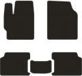 EVA коврики для Toyota Camry V70 черные - фото