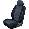 Чехлы из A10 экокожи-жаккарда для Chevrolet Aveo 1 - фото