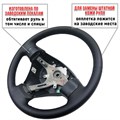 Оплетка на кожаный руль Рио 2 Оплетка на кожаный руль Рио 2