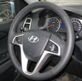 КОЖАНАЯ НАКЛАДКА НА РУЛЬ HYUNDAI I20 КОЖАНАЯ НАКЛАДКА НА РУЛЬ HYUNDAI I20
