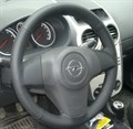 КОЖАНАЯ НАКЛАДКА НА РУЛЬ OPEL CORSA D