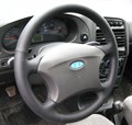 КОЖАНАЯ НАКЛАДКА НА РУЛЬ УАЗ-3163 ПАТРИОТ 2005 - 2012