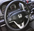 Оплетка на руль из натуральной кожи Honda CR-V III 2007-2012 г.в. (черная) 2672