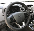 Оплетка на руль из натуральной кожи Hyundai Creta 2016 - н.в. 2673